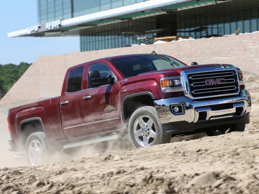  GMC Sierra 2500 HD SLT Double Cab 2015 года  (фото 1 из 14)